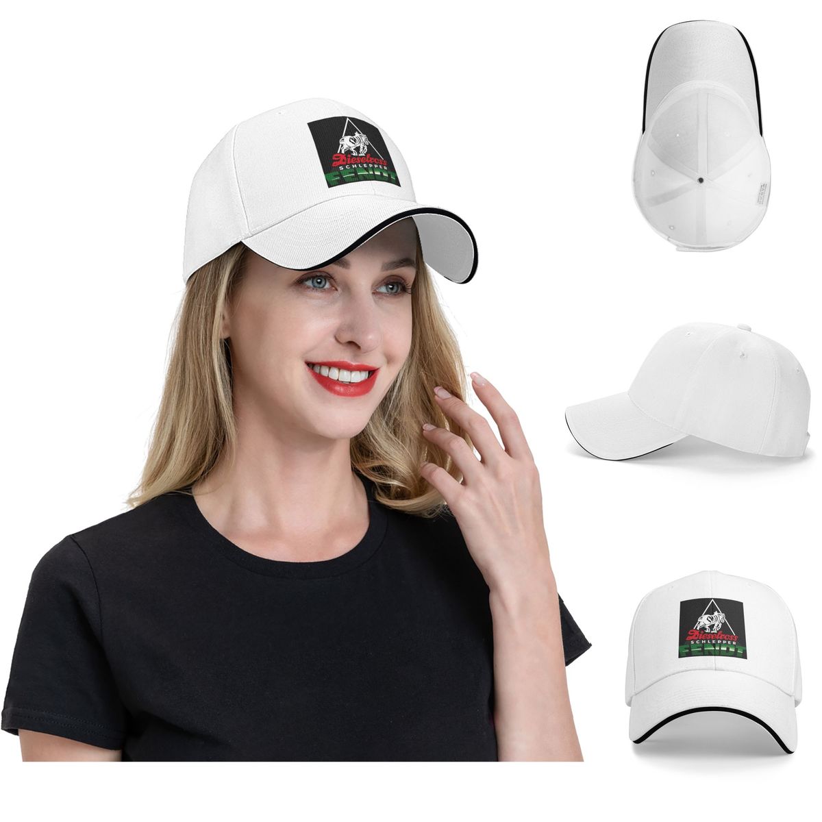 Agriculture Farming Hats - หมวกแก๊ปเบสบอล Fendt สำหรับเกษตรกรรม หมวกเบสบอลแบบ Snapback ระบายอากาศได้ดี