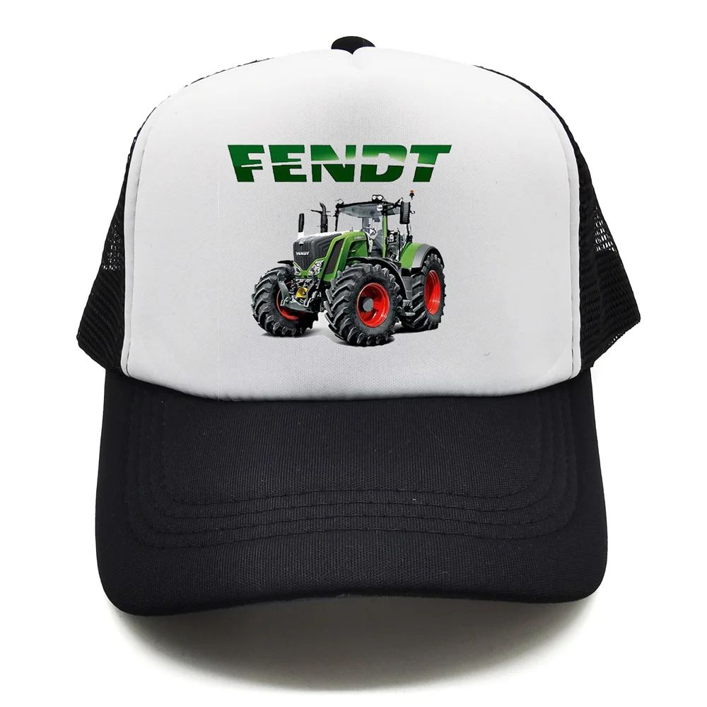 Agriculture Farming Hats - Fendt Trucker หมวกตลกรถแทรกเตอร์การเกษตร Fendt หมวกเบสบอลหมวกฤดูร้อน Unisex