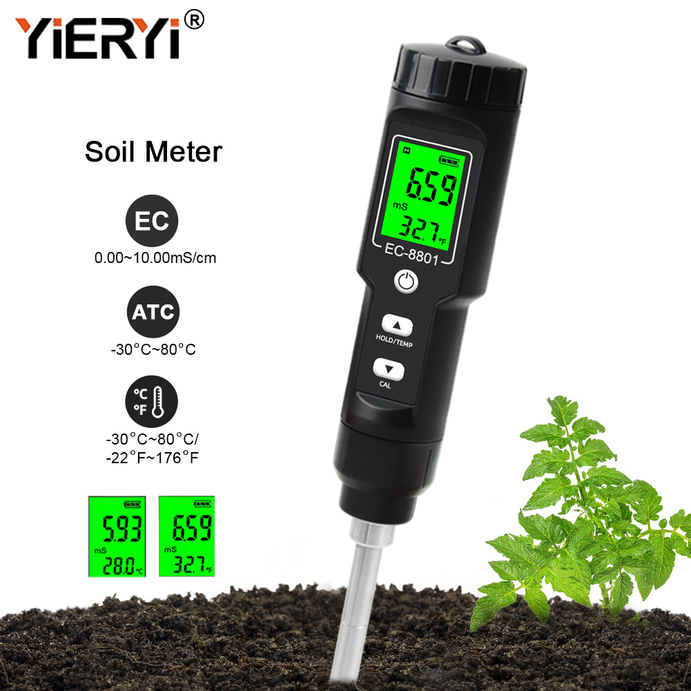 Yieryi EC/อุณหภูมิเครื่องทดสอบ - Agriculture Farming Hand Tools บทวิจารณ์และราคา