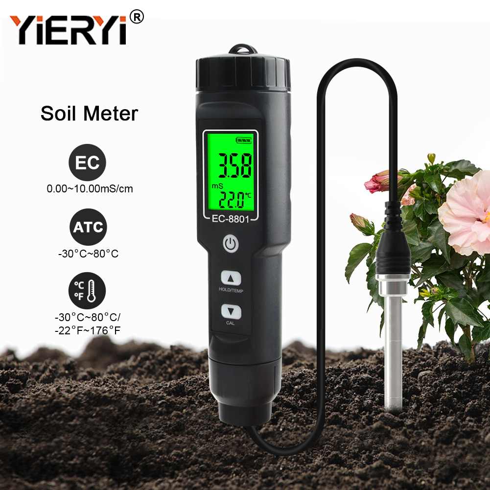 Yieryi EC/อุณหภูมิเครื่องทดสอบ - Agriculture Farming Hand Tools บทวิจารณ์และราคา