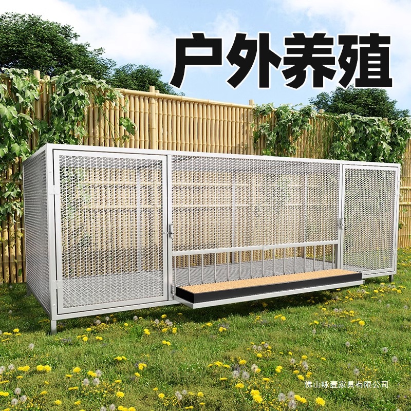 กรงไก่และเป็ดกลางแจ้ง กรงเลี้ย - Rabbit Cage Wire บทวิจารณ์และราคา