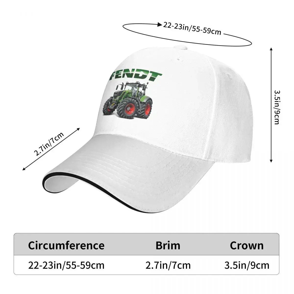 หมวกเบสบอลลายรถแทรกเตอร์ Fendt - Agriculture Farming Hats บทวิจารณ์และราคา