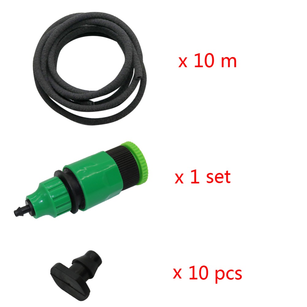 ท่อน้ำ Soaker ยาว10เมตร, 4/9มม - Farming Pipe For Agriculture บทวิจารณ์และราคา
