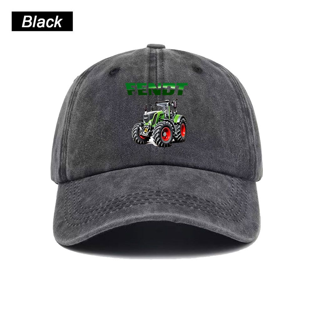 หมวกเบสบอลวินเทจลายพิมพ์รถแทรก - Agriculture Farming Hats บทวิจารณ์และราคา