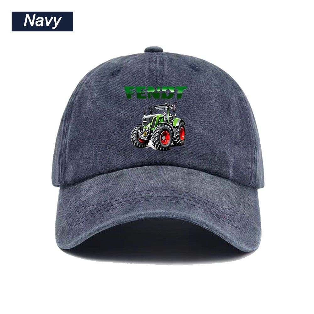 หมวกเบสบอลวินเทจลายพิมพ์รถแทรก - Agriculture Farming Hats บทวิจารณ์และราคา