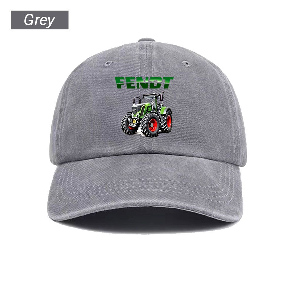 หมวกเบสบอลวินเทจลายพิมพ์รถแทรก - Agriculture Farming Hats บทวิจารณ์และราคา